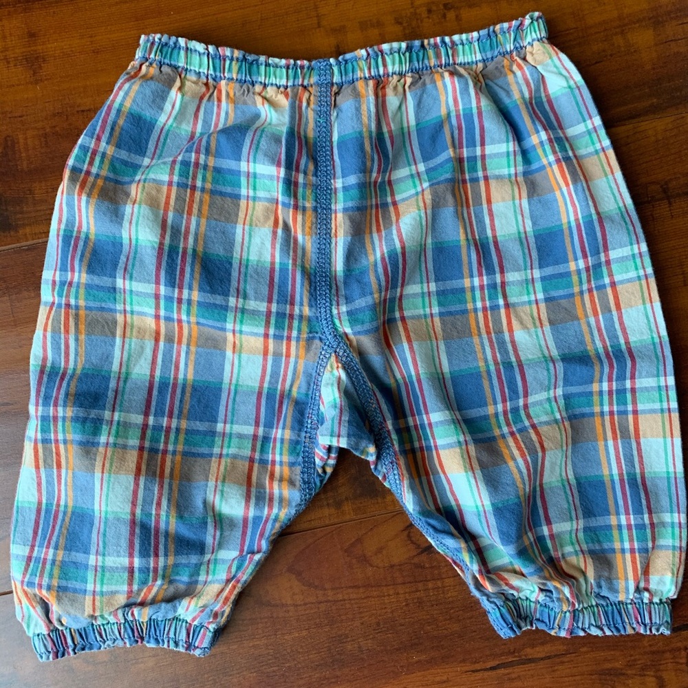 Peek plaid baby boy pants